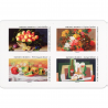 CARNET FRANCE BC2332 NATURES MORTES, TIMBRES POUR AFFRANCHIR 12 LETTRES 20G
