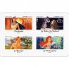 CARNET FRANCE BC2320, 100 ANS DISNEY, TIMBRES POUR AFFRANCHIR 12 LETTRES 20G