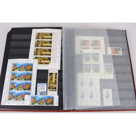 COLLECTION / STOCK DE MONACO DE TIMBRES NEUFS** BORD DE FEUILLE FACIALE 861€