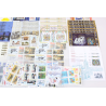 STOCK DE TIMBRES DE 2015 AVEC TIMBRES/BLOCS NOMBREUX EXEMPLAIRES GROSSE FACIALE