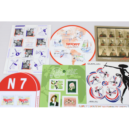 COLLECTION DE FRANCE ANNÉE 2020 TIMBRES NEUFS, TP ET BLOCS FACIALE 118 EUROS