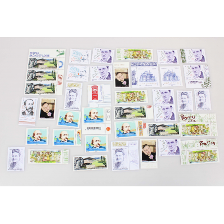 LOT DE FRANCE ANNÉE 2021 TIMBRES POSTE NEUFS**, VALEUR FACIALE 382 EUROS