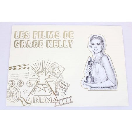 MONACOPHIL 2019 "LES FILMS DE GRACE KELLY", TIMBRES NON DENTELÉS NEUFS**