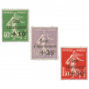 CAISSE D'AMORTISSEMENT N° 275 A 277 TIMBRES FRANCE NEUFS** COTE 675 EUROS