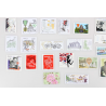 LOT DE FRANCE ANNÉE 2020 TIMBRES POSTE NEUFS**, VALEUR FACIALE 53 EUROS