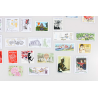 LOT DE FRANCE ANNÉE 2020 TIMBRES POSTE NEUFS**, VALEUR FACIALE 53 EUROS