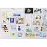 LOT DE FRANCE TIMBRES NEUFS** ANNÉE 2018 TIMBRES-POSTE ET BLOCS FACIALE 83 EUROS