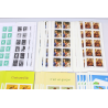 FRANCE LOT CARNETS DE TIMBRES EN EUROS NEUFS** VALEUR FACIALE 878 EUROS