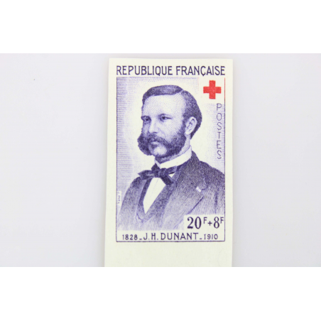 FRANCE NON DENTELÉS N° 1187-1188 AU PROFIT DE LA CROIX ROUGE, TIMBRES NEUFS**