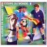 2 BLOCS SOUVENIRS CARRÉ DE MARIGNY N° 10 COUPE DU MONDE DE FOOTBALL 1998 NEUFS**