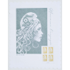AFFICHE MARIANNE D'YZ N° AFF5534A TIMBRES NEUFS, ANNEE 2021 TYPE OR ENGAGEE
