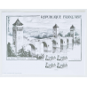 FRANCE AFFICHE CAHORS, TIRAGE LIMITE (RARE) 2023 TIMBRES NEUFS SOUS BLISTER