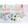 STOCK DE TIMBRES D'ANDORRE MODERNE EN FRANCS FACIALE ELEVEE, TIMBRES NEUFS**