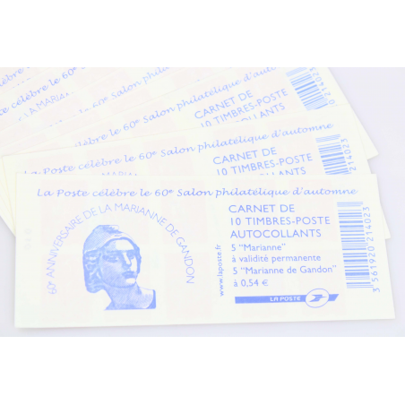 LOT DE 13 CARNETS A COMPO VARIABLE N° 1514 TIMBRES VALIDITE PERMANENTE ET 0.54E