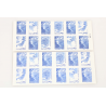 LOT DE 6 CARNETS A COMPO VARIABLE N° 1517 TIMBRES VALIDITE PERMANENTE ET 0.65E