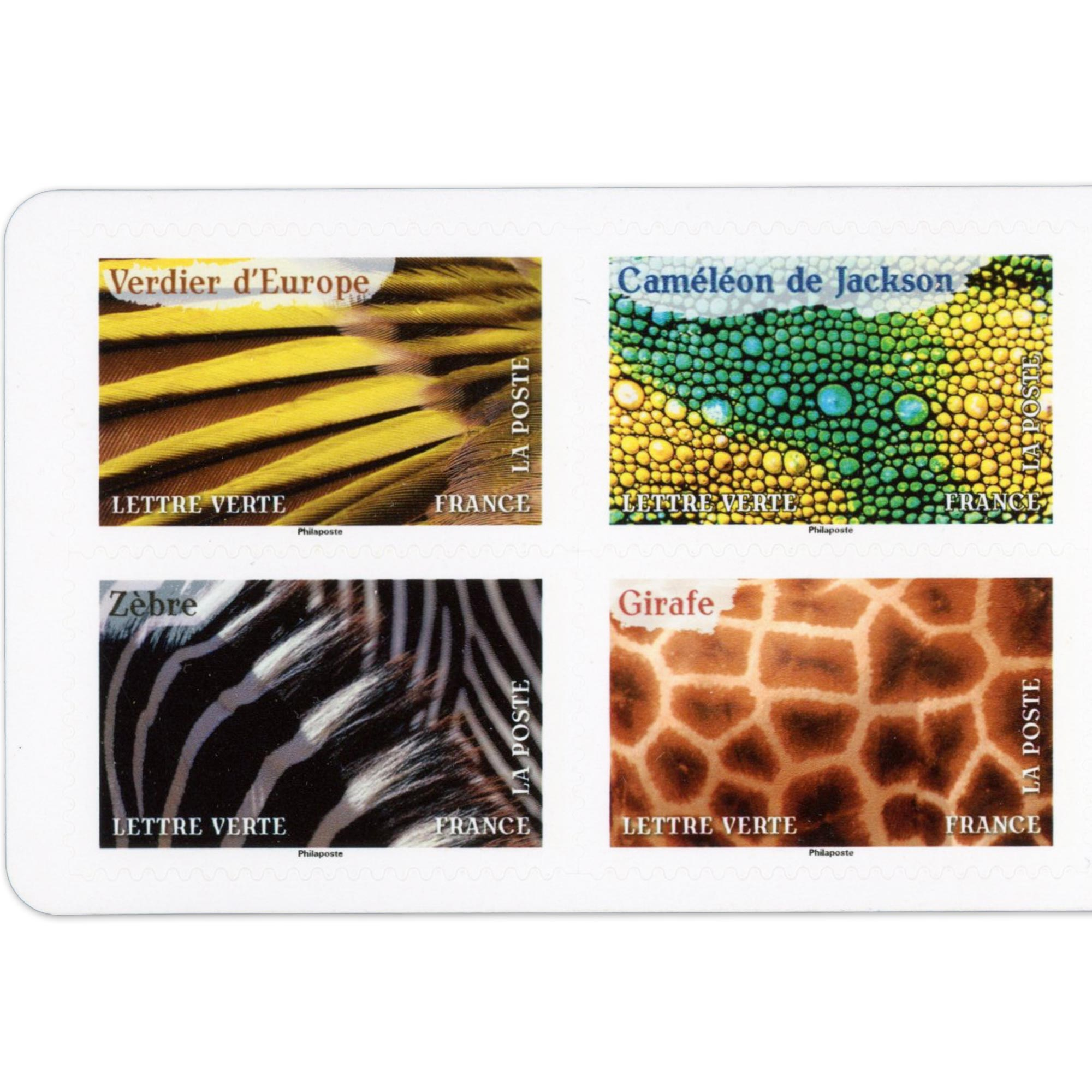 FRANCE CARNET DE TIMBRES N°BC2389 ANIMAUX COULEUR 12 LETTRES 20g POUR AFFRANCHIR