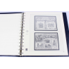 CLASSEUR HAUT DE GAMME SAFE DUAL 2015-2016 POUR COLLECTION DE TIMBRES FRANCE