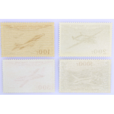 FRANCE SERIE MAGISTER POSTE AERIENNE N° 30 A 33 TIMBRES NEUFS DE BELLE QUALITE