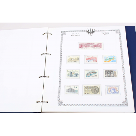 COLLECTION DE FRANCE - ANNEES COMPLETES 1980 A 1989 - AVEC ALMANACH HISTORIQUE