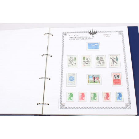 COLLECTION DE FRANCE - ANNEES COMPLETES 1980 A 1989 - AVEC ALMANACH HISTORIQUE