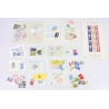 LOT ANDORRE TIMBRES MODERNES NEUFS** CARNETS ET TIMBRES-POSTE