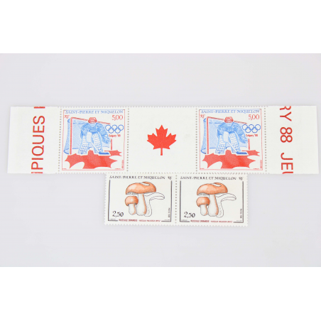 LOT DE ST PIERRE ET MIQUELON TIMBRES NEUFS** PERIODE MODERNE 1986/1997