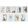 TAAF - SERIE COMPLETE FAUNE - TIMBRES N°12 A 17, 9 VALEURS NEUVES* ANNEE 1959-63