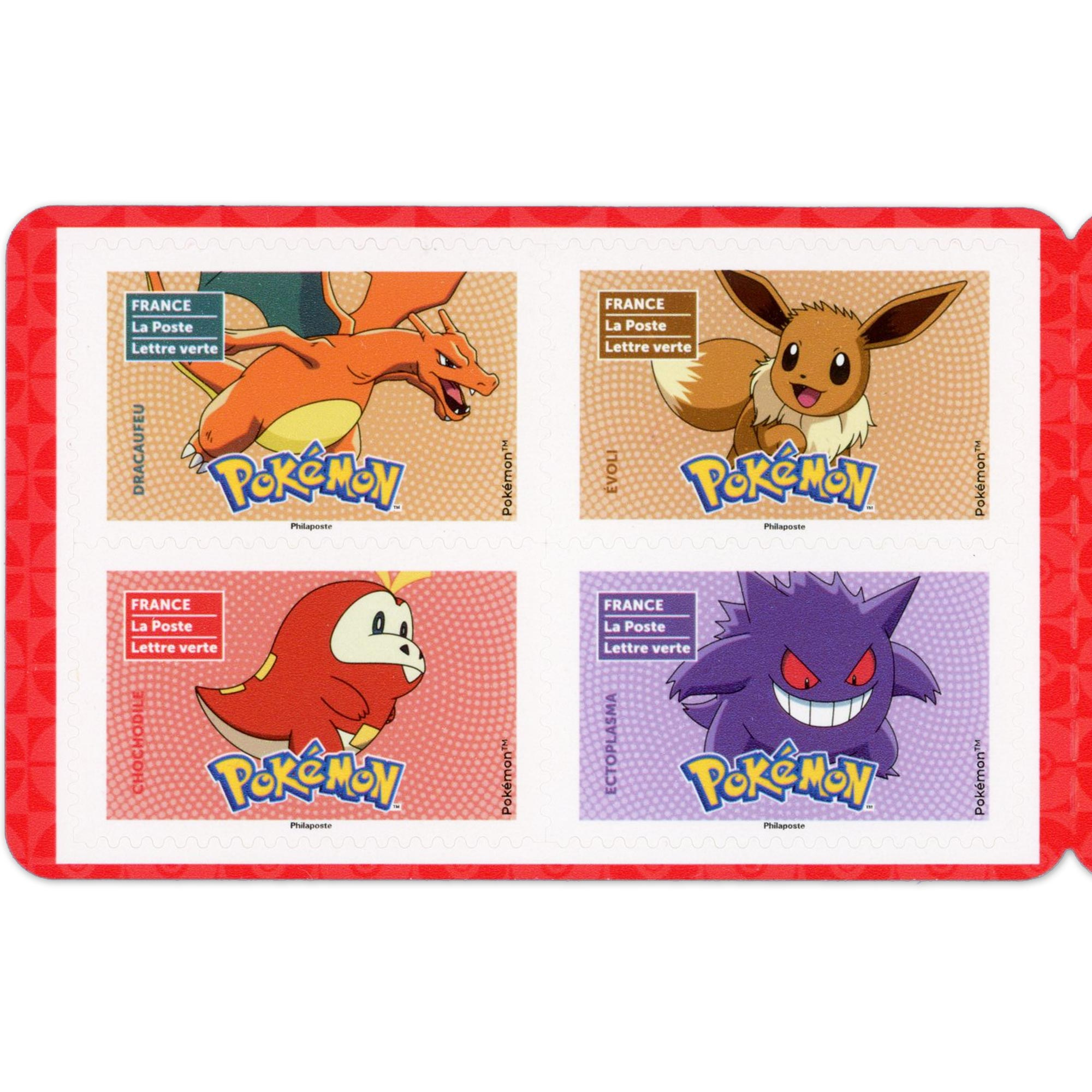 FRANCE CARNET DE TIMBRES N°BC2435 POKEMON 12 LETTRES 20g POUR AFFRANCHIR - 2024