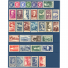 ANNÉE COMPLÈTE DE FRANCE DE 1938, TIMBRES NEUFS SANS CHARNIÈRE 52 TIMBRES