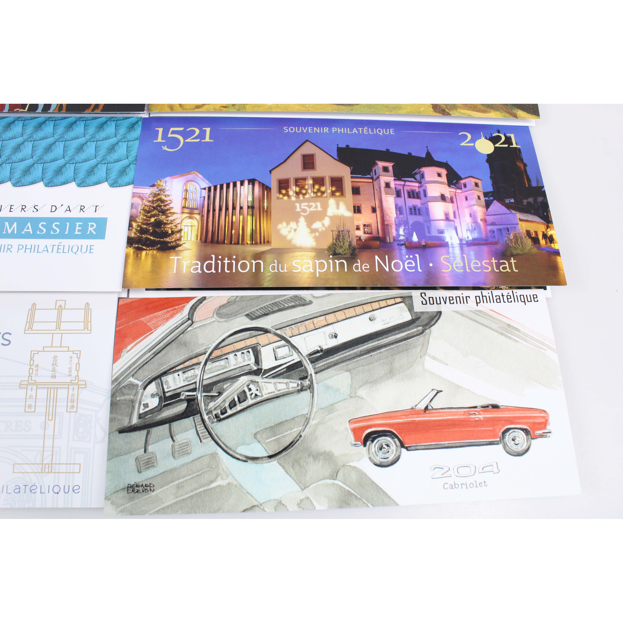 FRANCE COLLECTION BLOCS SOUVENIRS 2021 ANNÉE COMPLÈTE N°175A A 186 NEUFS**