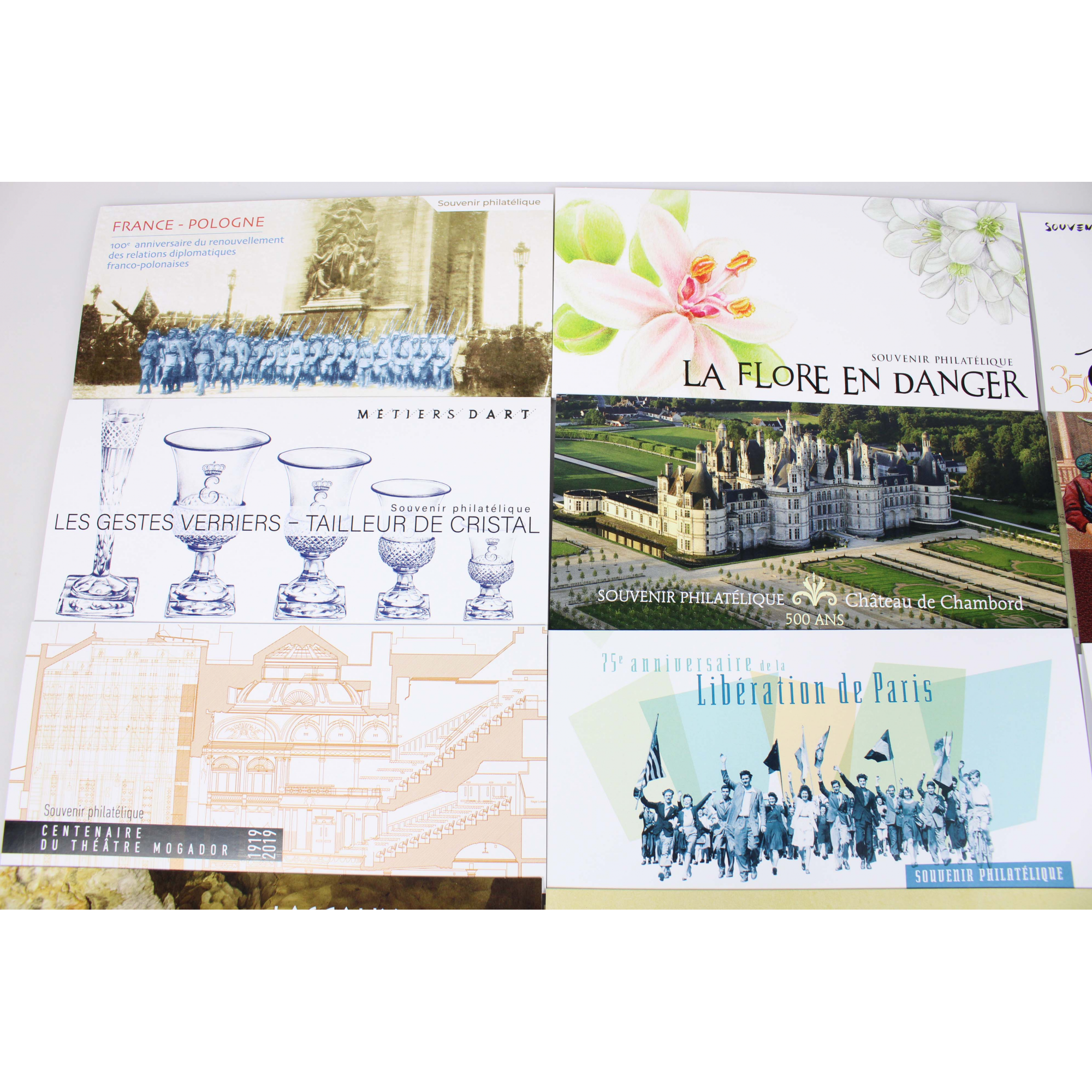 FRANCE COLLECTION BLOCS SOUVENIRS 2019 ANNÉE COMPLÈTE N° 152 A 163 NEUFS**