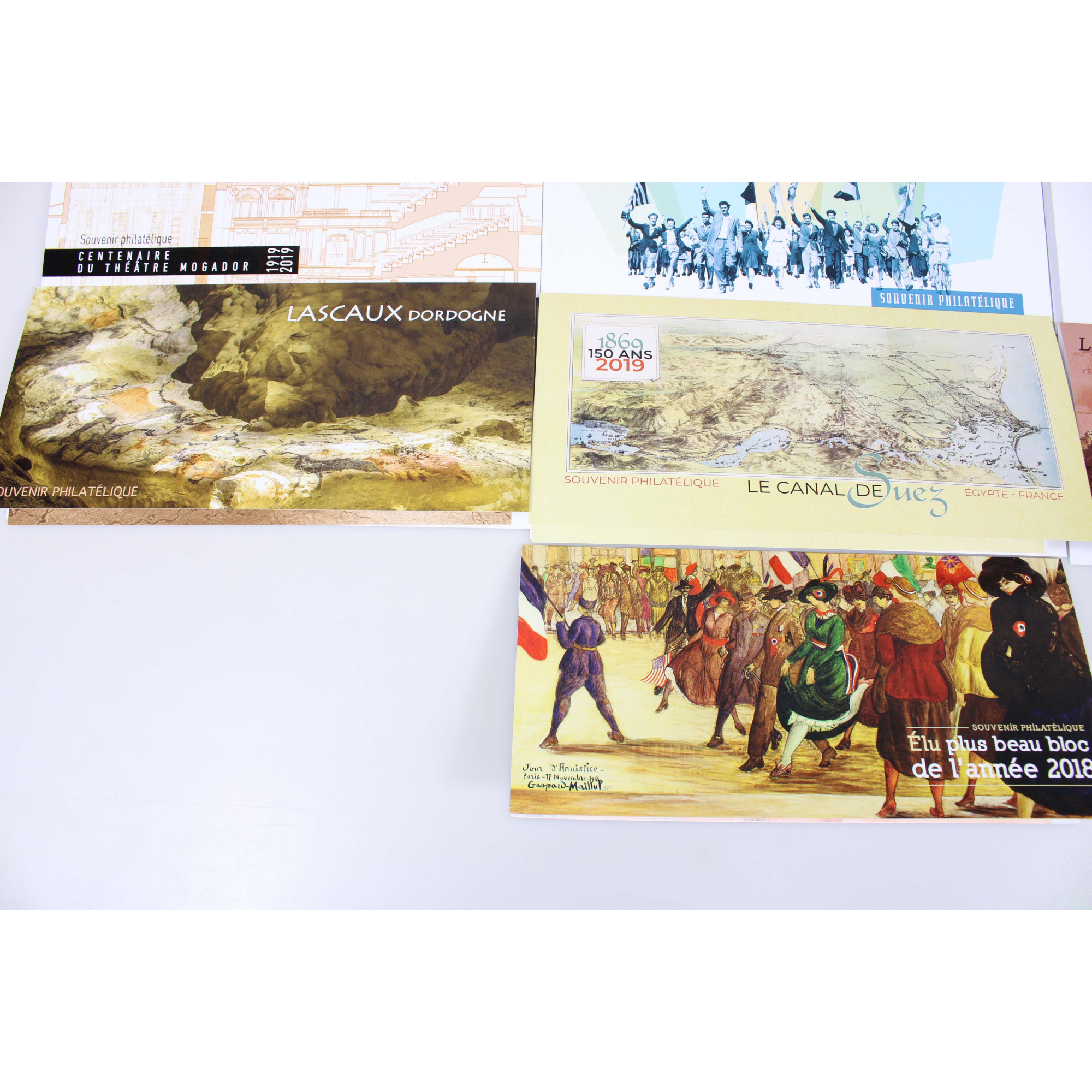 FRANCE COLLECTION BLOCS SOUVENIRS 2019 ANNÉE COMPLÈTE N° 152 A 163 NEUFS**