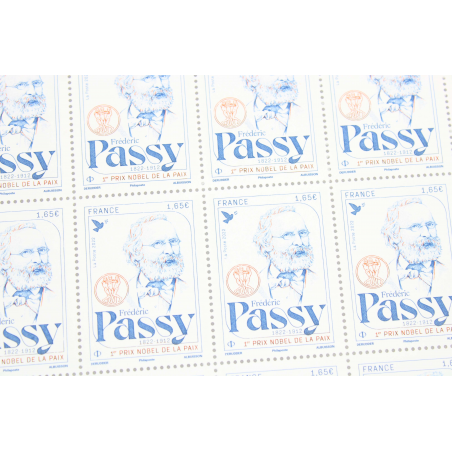 FEUILLET DE FRANCE - FRÉDÉRIC PASSY - N° F81 - ANNÉE 2022 TIMBRES NEUFS**