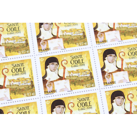 FEUILLET DE FRANCE - SAINTE ODILE N° F4 - ANNÉE 2020 - TIMBRES NEUFS**