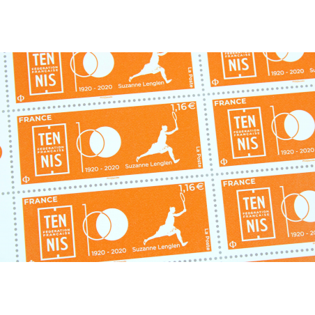 FEUILLET DE FRANCE - FÉDÉRATION FRANCAISE TENNIS N° F8 - TIMBRES NEUFS** 2020