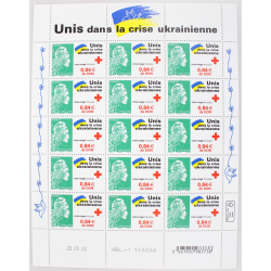 FEUILLET DE FRANCE - SOLIDARITÉ CRISE UKRAINIENNE 2022 - N°F69 - TIMBRES NEUFS**