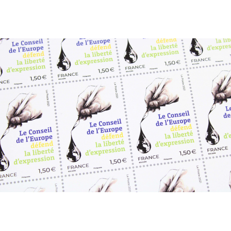 FEUILLET DE FRANCE - SERVICE N° FS2 LIBERTÉ D'EXPRESSION - TIMBRES NEUFS** 2021