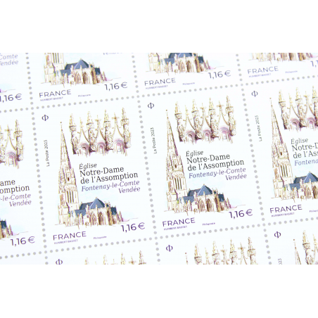 FEUILLET DE FRANCE - NOTRE DAME DE L'ASSOMPTION N° F95 - 2023 - TIMBRES NEUFS**