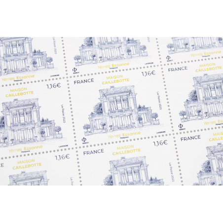 FEUILLET DE FRANCE - MAISON CAILLEBOTTE - N° F104 - ANNÉE 2023 - TIMBRES NEUFS**