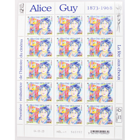 FEUILLET DE FRANCE - ALICE GUY - N° F107 - ANNÉE 2023 - TIMBRES NEUFS**