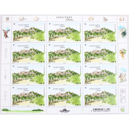 FEUILLET DE FRANCE - SANCERRE - N° F70 - ANNÉE 2022 - TIMBRES NEUFS**