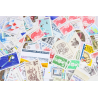 LOT DE 100 TIMBRES FRANCE NEUFS AFFRANCHISSEMENT 2,20 FRANCS, SOUS FACIALE