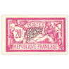 FRANCE MERSON N° 208, 20ffr LILAS ROSE, TIMBRE NEUF AVEC CHARNIÈRE - ANNÉE 1926