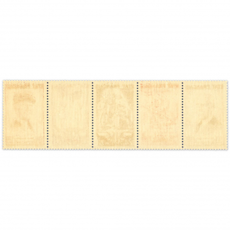 FRANCE BANDE PÉTAIN F580A SECOURS NATIONAL, TIMBRES NEUFS SANS CHARNIÈRE - 1943