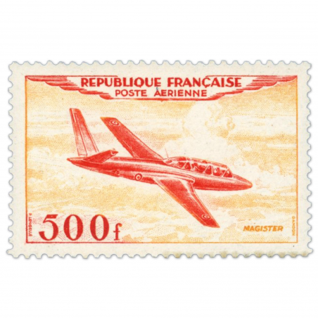 FRANCE POSTE AÉRIENNE N° 32 PROTOTYPE MAGISTER, TIMBRE NEUF** ANNÉE 1954