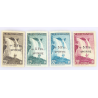 CAMEROUN N° 236 A 239 COLONIES FRANCAISES, TIMBRES NEUFS SANS GOMME DE 1940-43