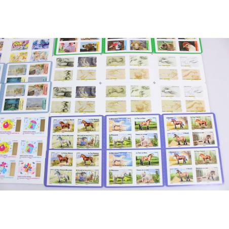 LOT DE 200 TIMBRES VALIDITÉS PERMANENTES AFFRANCHISSEMENT LETTRES VERTES FRANCE