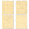 MAROC TAXE N° 6 A 9, TIMBRES DES COLONIES FRANCAISES SURCHARGÉS NEUFS** 1909-10