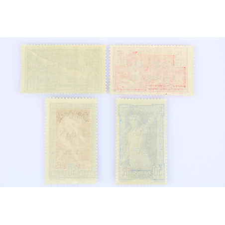 GRAND LIBAN N° 18 À 21 JEUX OLYMPIQUES SURCHARGÉS, TIMBRES NEUFS** ANNÉE 1924