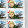 POSTE AÉRIENNE N° 78 CAROLINE AIGLE 2014 FEUILLE COLLECTOR 10 TIMBRES NEUFS**